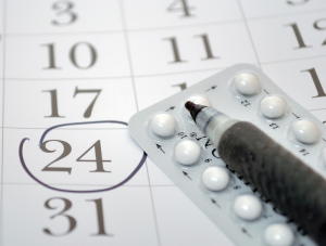 tabletki i kalendarz
